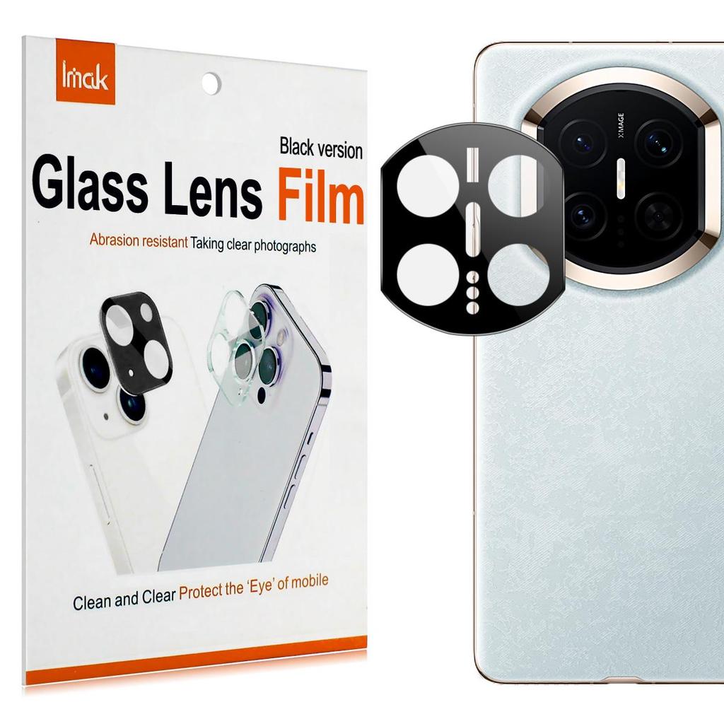 For Huawei Mate X7 Glass IMAK High Definition Glass Lens Film Black Version