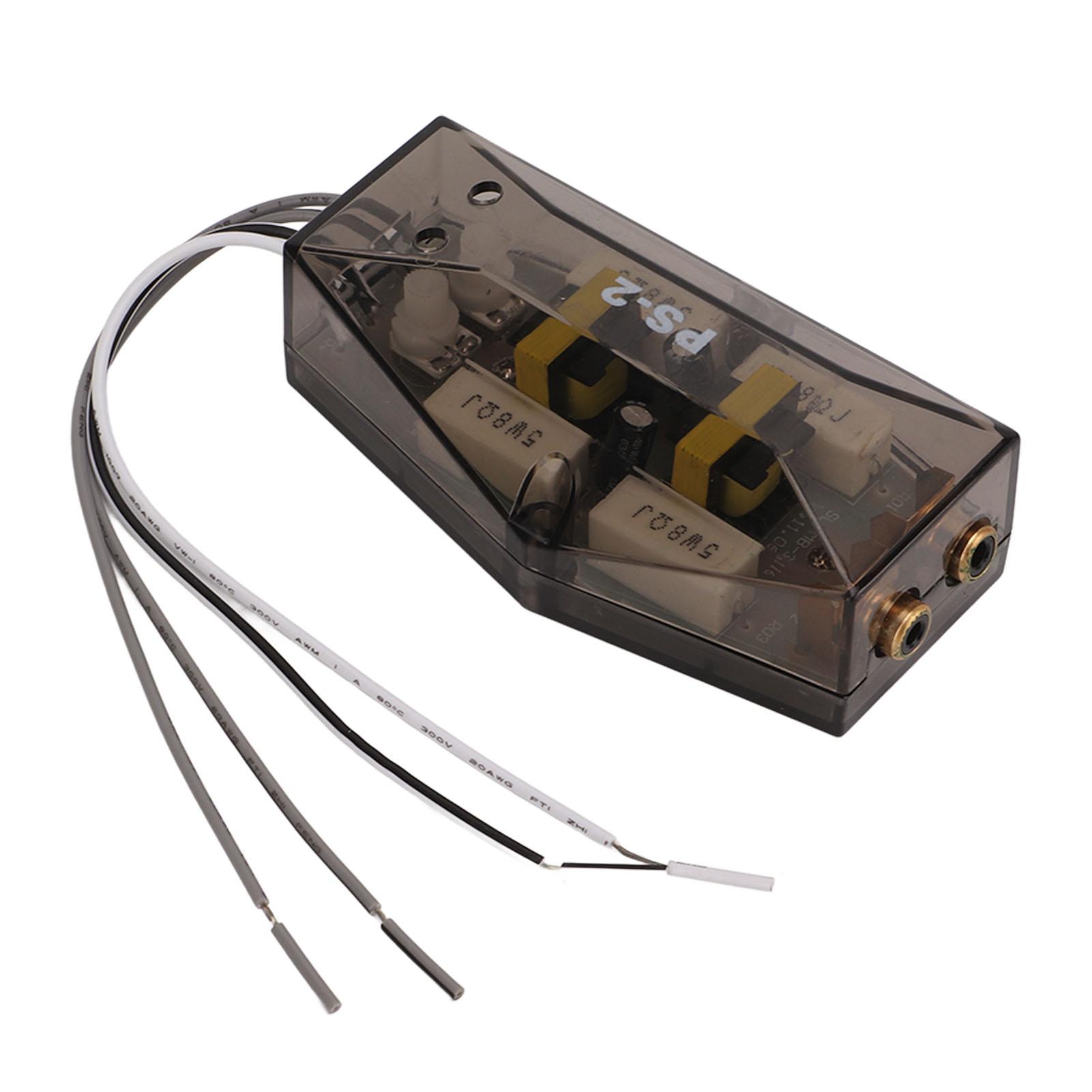 

Преобразователь аудиосигнала высокого в низкий, 2-канальный линейный аудиоадаптер с импедансом, универсальный для усилителя