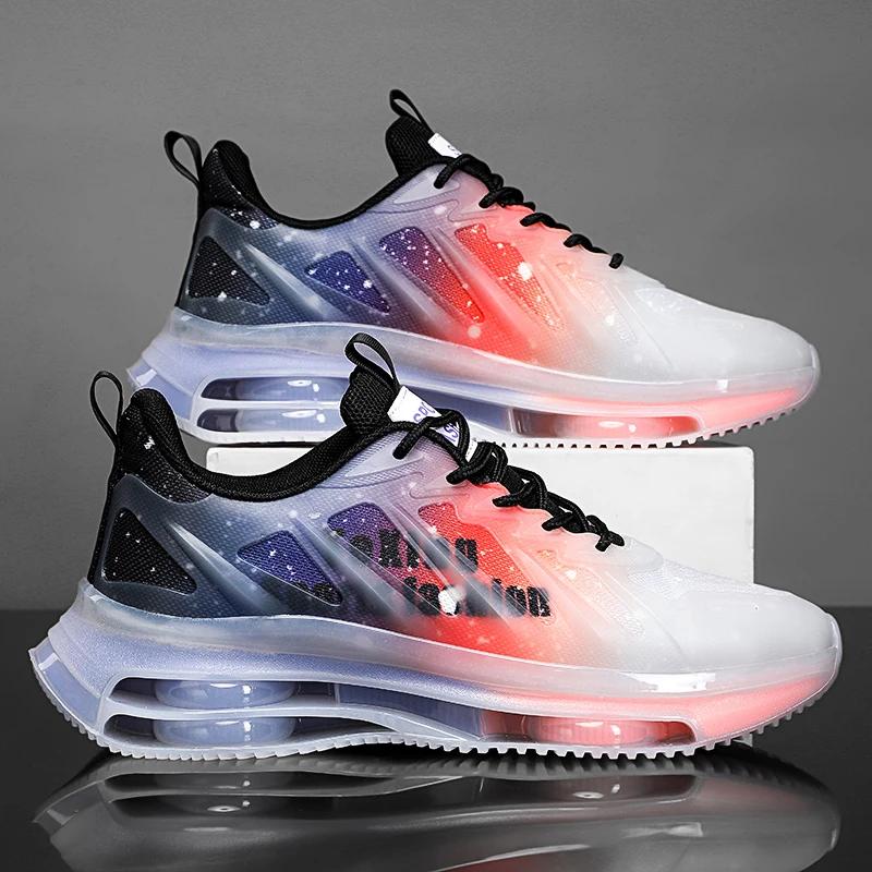 

Модные мужские кроссовки мужские повседневные мужские теннисные туфли класса люкс кроссовки для бега дышащая обувь модные мокасины кроссовки для мужчин 45