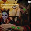 Children's Halloween Pumpkin Glow-in-the-Dark Cartoon Temporary Tattoo Stickers