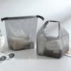 Transparent Travel Makeup Bag Waterproof Grid Daily Necessities Storage Bag Cosmetic Organiser Large Capacity Toileryies Pouch