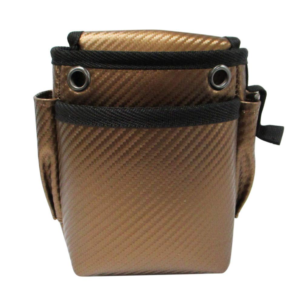 Kozuchi Worktime Small Waist Two-Drawer Pouch, Brown, WT-10BR [Used]