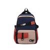 New solid color small fresh schoolbag junior high school college student backpack campus simple backpack
