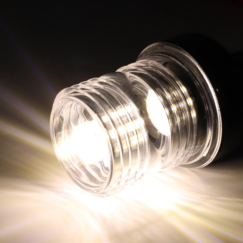 2 Nautical Mile Navigation Anchor Lights All Round 180 Degrees White LED 12 24V
