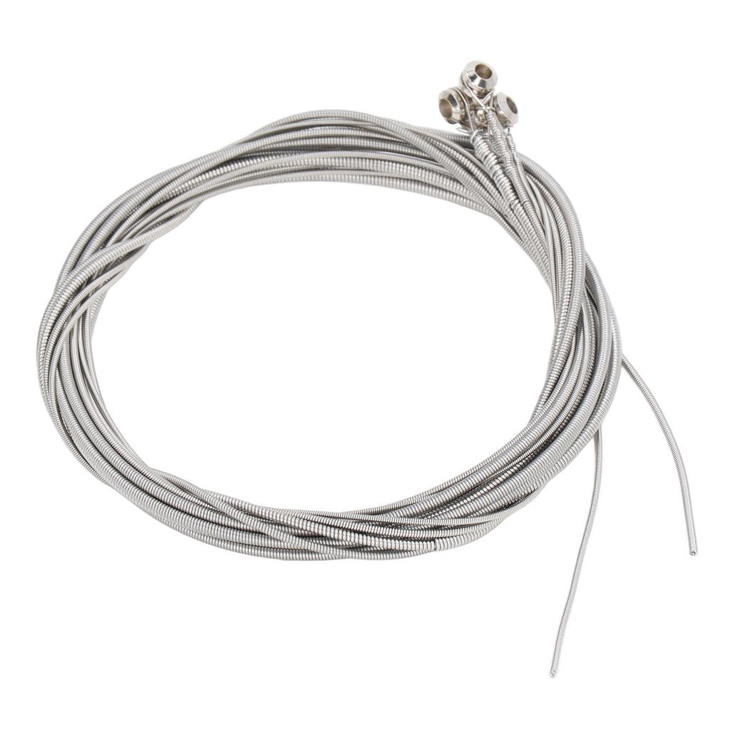 4Pcs Guitar String Ball End Steel Bass Strings Instrument Accessory for Replacement