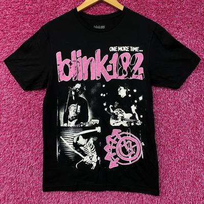 Camiseta de la Banda de Rock Blink-182 One More Time