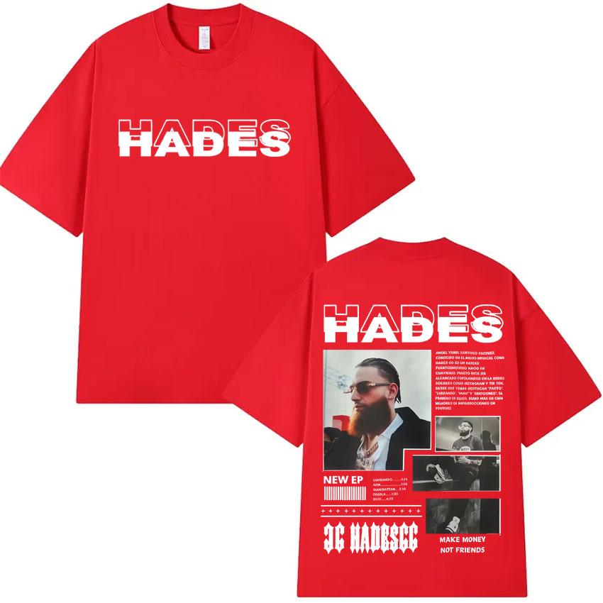 Hades66 New Album Hip Hop Rapper TShirts Y2K High Quality 2025 Cotton Pop Tee Shirt Mens Short Sleeve Casual Clothes Streetwear