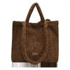 2025 new plush soft waxy shoulder bag underarm bag large capacity dual-purpose commuter portable tote bag