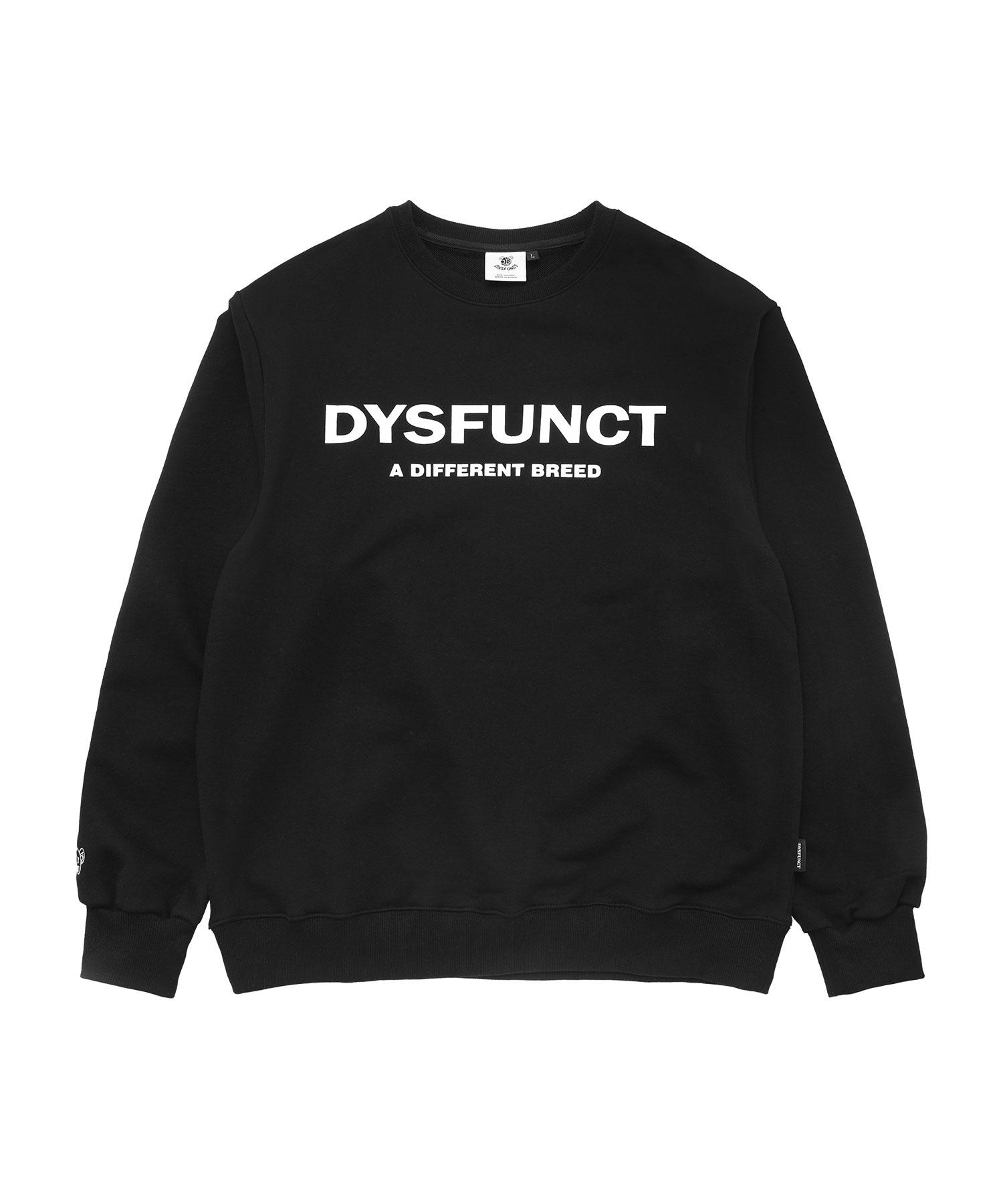 Свитшот с логотипом Disfunct Dysfunct (черный) Note/L