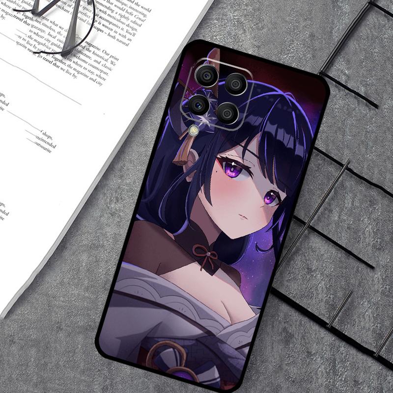 Genshin Impact Raiden Shogun Baal Case For Samsung Galaxy M54 M32 M52 M15 M11 M12 M13 M14 M06 M16 M36 M56 M31 M53 M35 M55 M34