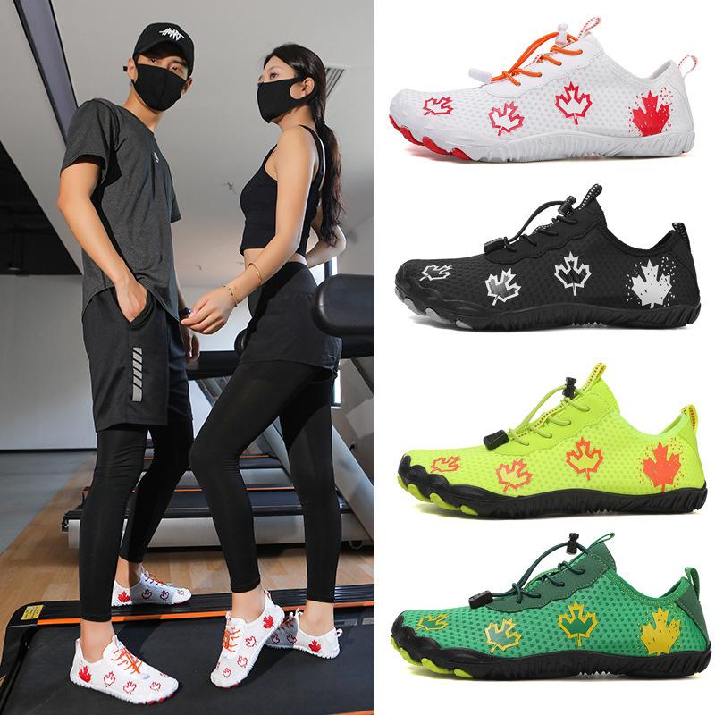

2024 new creek walking shoes outdoor beach swimming shoes couple breathable wading shoes casual five-finger shoes 46