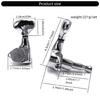 6PCS Guitar Tuning Pegs Guitar Repairing Component Suitable for Acoustic and Electric Guitars with Metal Construction