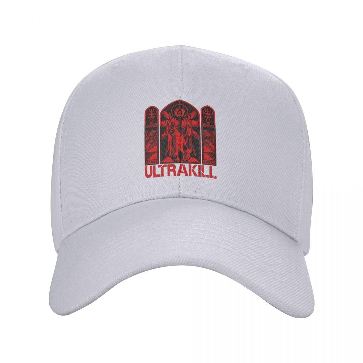 

Кепка с принтом игры Ultrakill Shooter Модная Повседневная Бейсболка Регулируемая Кепка Хип-Хоп Летняя Унисекс Бейсболки One Size