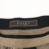 FOXEY Brown 39706 Check Skirt skirt 38 Brown Black CheckUsed