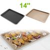 14 Inch Bakeware Non-Stick Baking Tray Oven Tray Sheets Roasting Cooking Tool