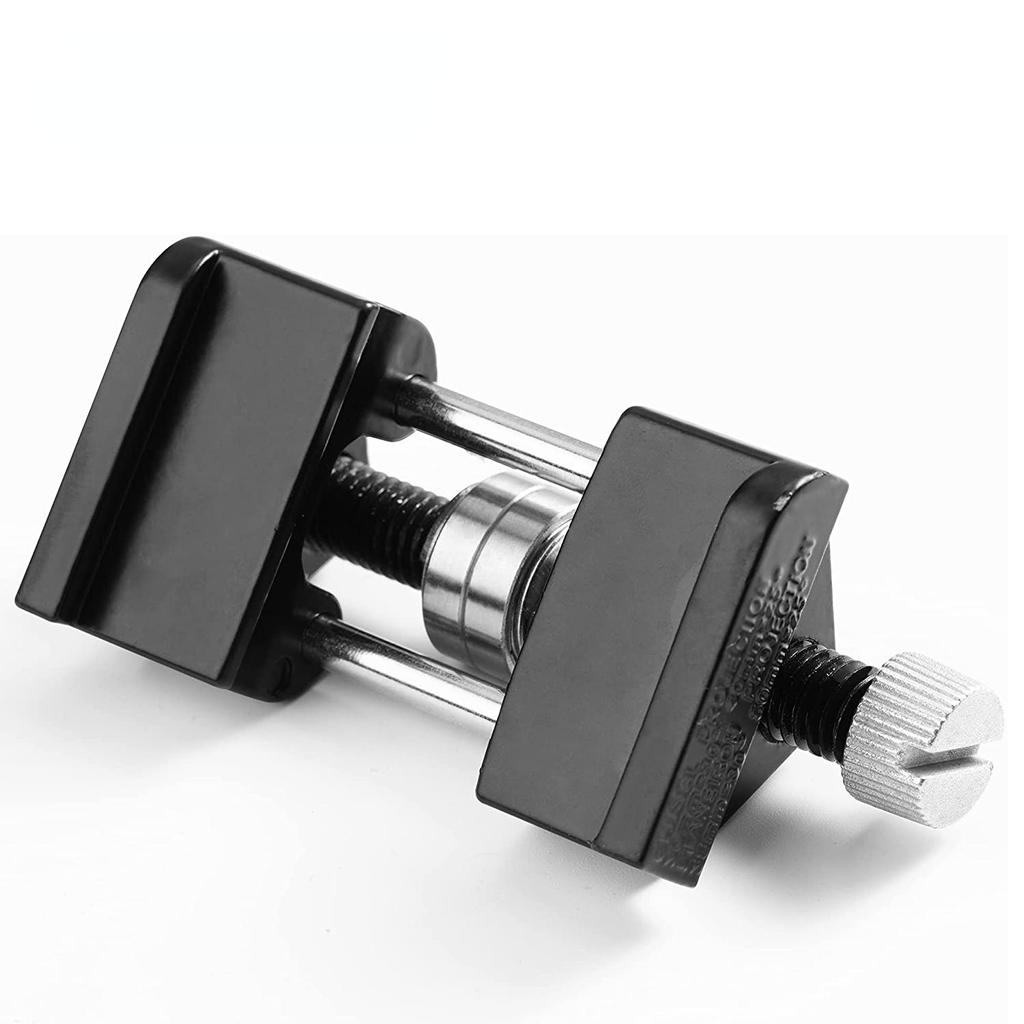 Meißelschärfer, seitliche Klemmung, Schleifführung mit festem Winkel, Hobelklinge, zum Schärfen der Kanten von Holzmeißeln und flachen Meißeln