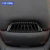 For Mercedes Benz SLK R172 2011-2015 2016 SLC 2016- Real Soft Carbon Fiber Car Seat Headrest Panel Interior Trim Sticker