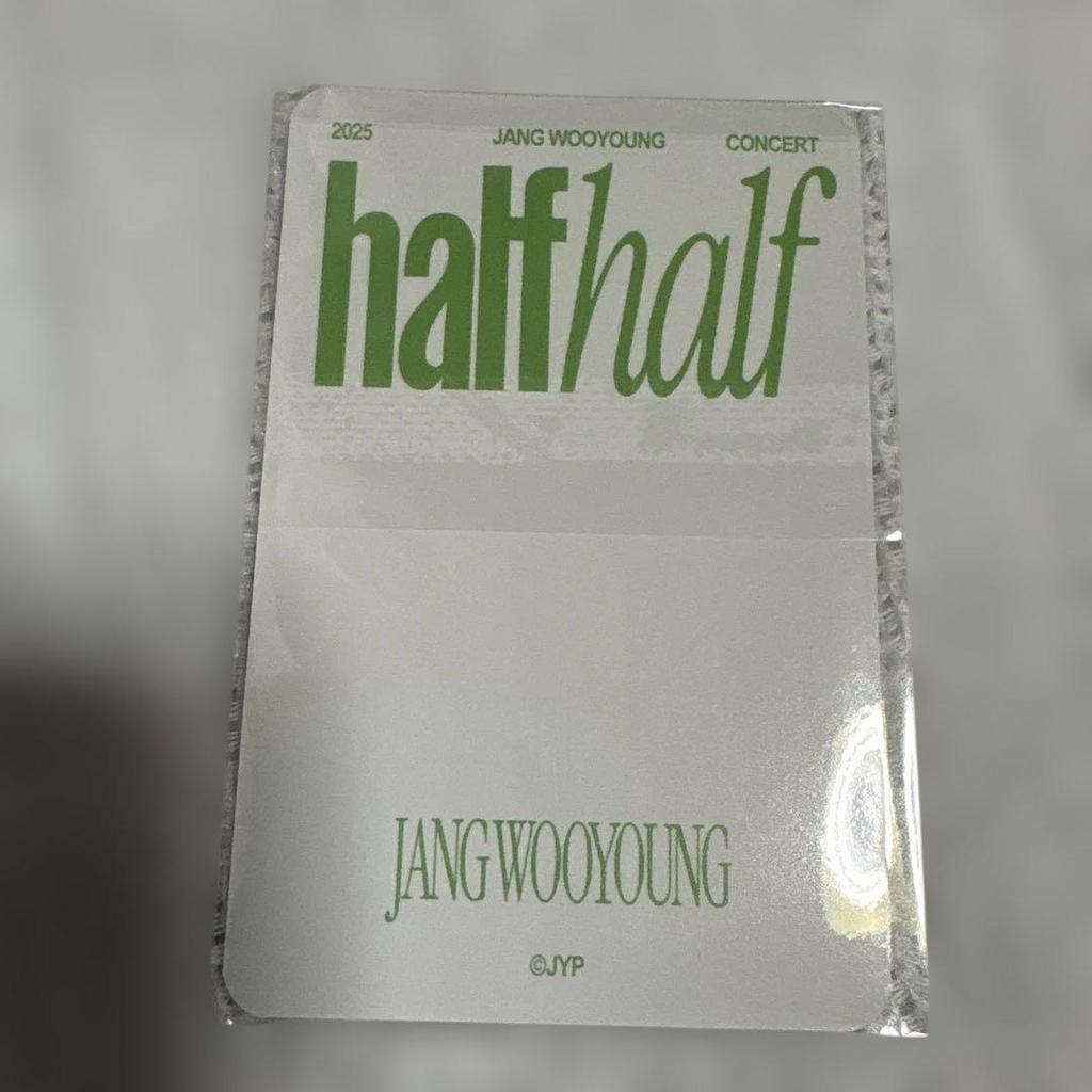 [USED] 2PM / 2PM Wooyoung Korean Solo Concert Merchandise Purchase Bonus Cards (3 Cards)