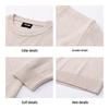 JEEP Men's Solid Color Crewneck Pullover Knit Sweater