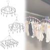 20 Stainless Pegs Steel Laundry Socks Washing Clothes Airer Dryer Supplies Rack