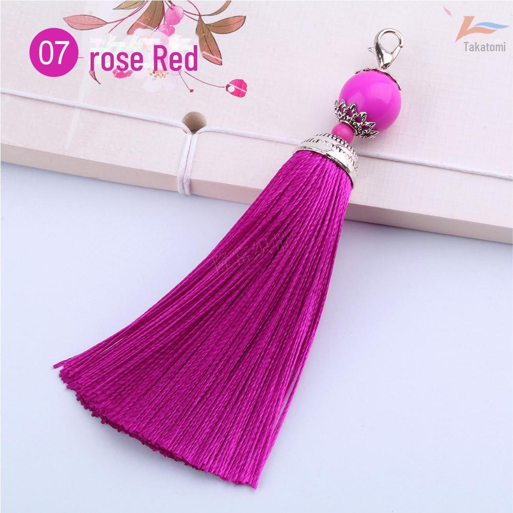 Ciucure Mediu de 8cm cu Închizătoare Tip Homar pentru Artizanat și Decorațiuni de Evantai