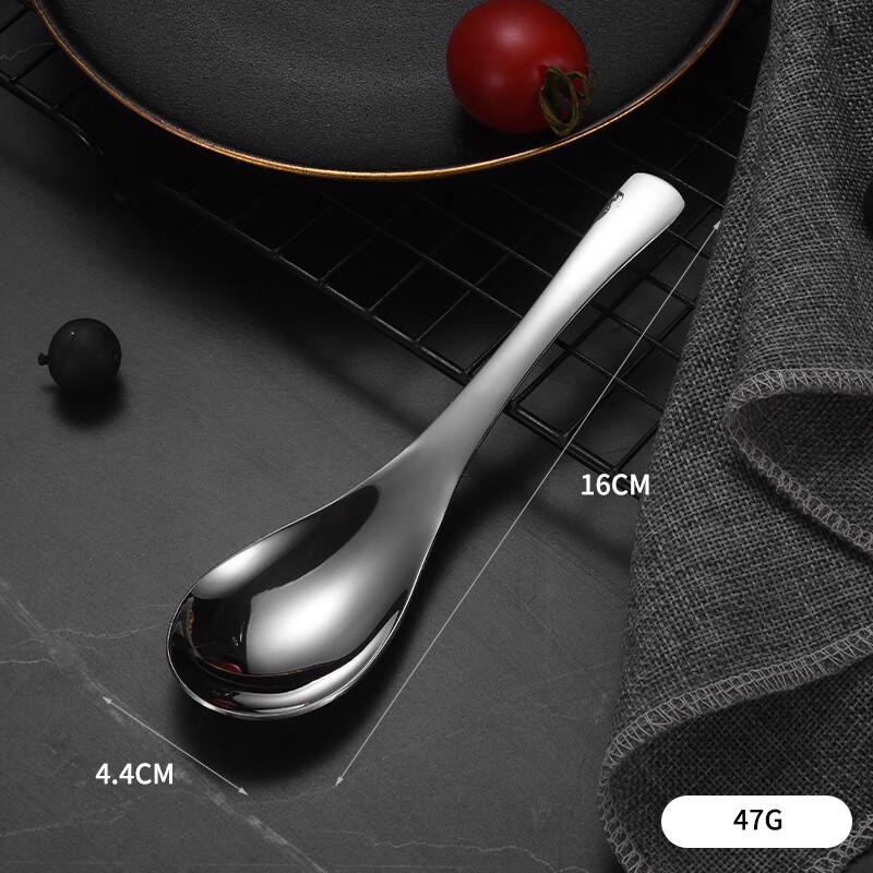 Углубленные китайские суповые ложки из нержавеющей стали