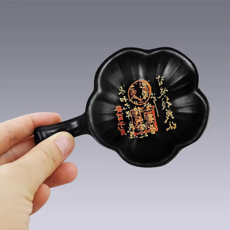 Creative Ceramic Inkstone Brush Holder & Ink Palette
