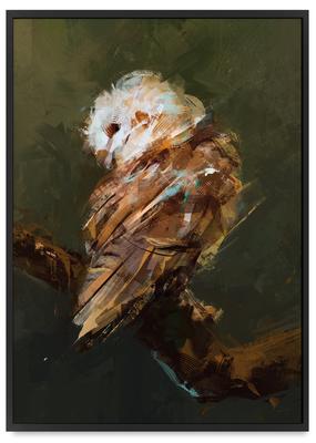 Poster Owl Abstract Picture