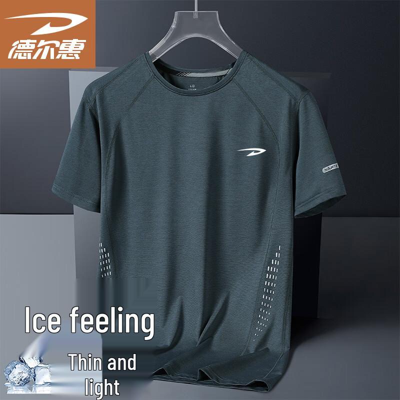 

Deerway Men s Ice-Cool Quick-Dry T-Shirt M