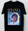 Shania Twain Schwarzes Baumwoll-Unisex-T-Shirt