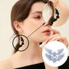 Halloween Bat Shape Earring Silicone Mold Suitable for Epoxy Resin Diy Craft Backpack Pendant Ornament Jewelry Making