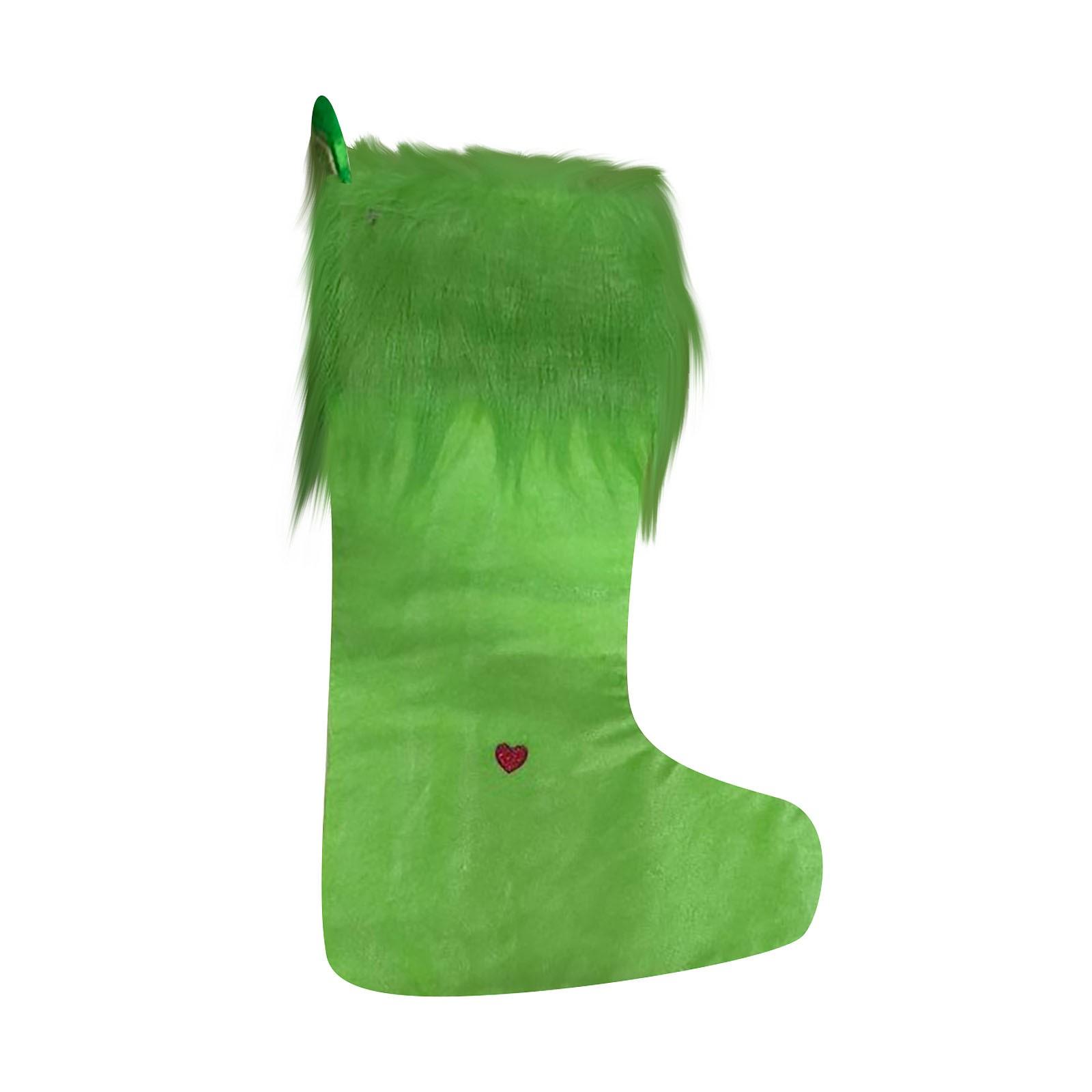 

Украшения для рождественских носков Подарочные пакеты для рождественских носков Подарочные пакеты Мешки для конфет One Size белый