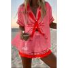 European and American Personalized Large Size Digital 1D Printing New Casual Summer Top Women's Suit 1116