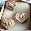 Food Grade Silicones Heart Tulips Candle Valentines Making Molds Easy To Use For Beginners And Craft Lovers