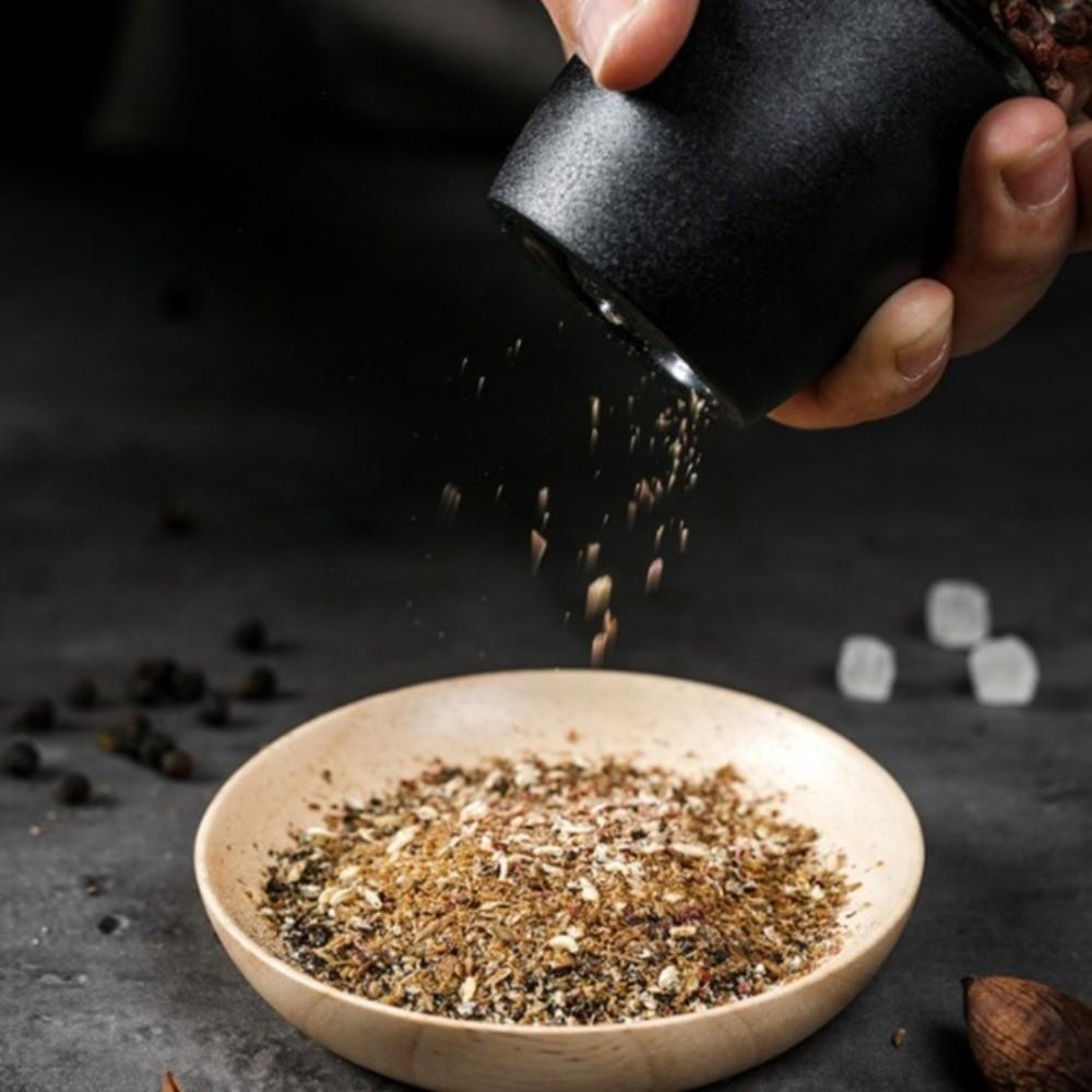 Glass Body Pepper Grinder Large Capacity Handheld Pepper Mill Mini Spice Mill  Kitchen Mill