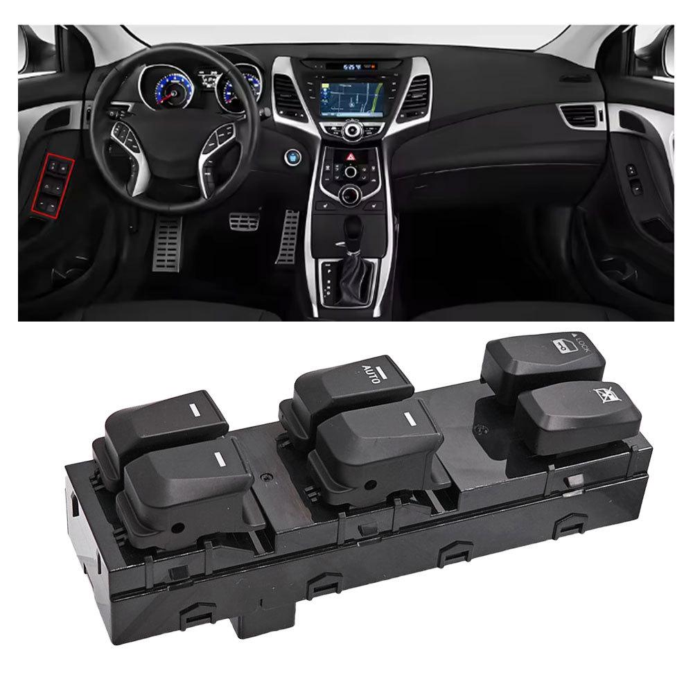 93570-2S0009P: Compatible Master Switch for 2010-15 Hyundai Tucson Window Glass Lifter Electric