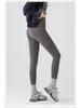 Women's High-Waist Matte Shark Yoga Leggings - Plus Velvet, Slimming, Brushed for Autumn/Winter 2025