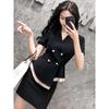 Women's Chic OL Short-Sleeve Suit Set