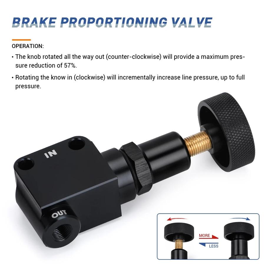 Brake Proportioning Valve 260-8419 for Wilwood