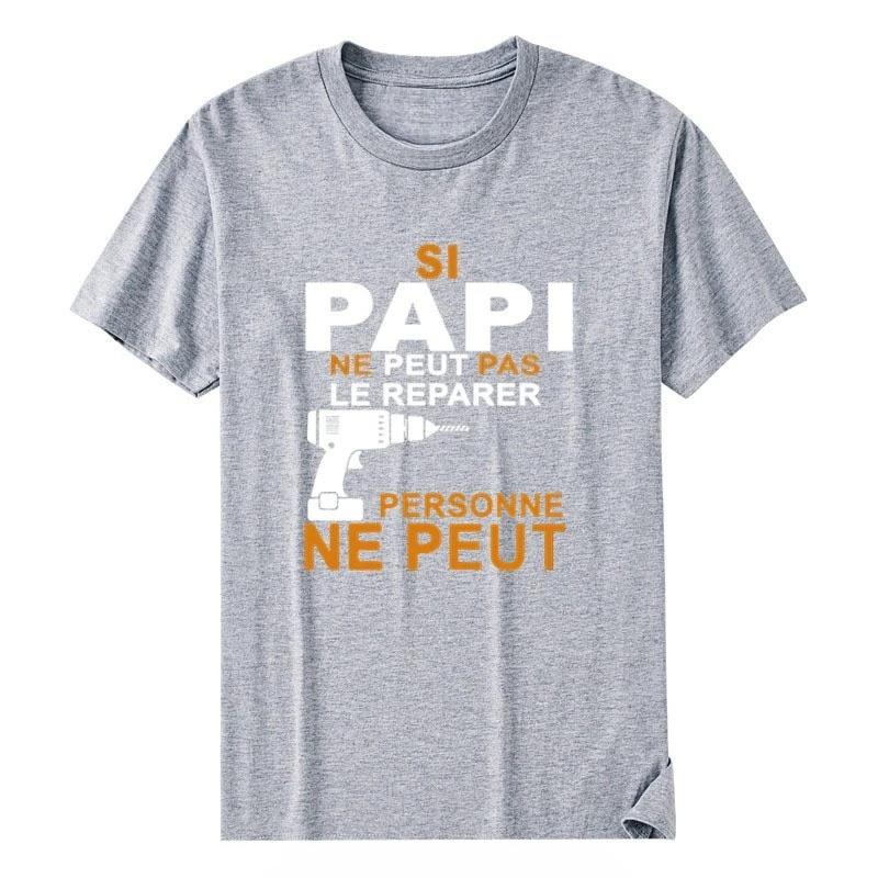 Wenn selbst Opa es nicht reparieren kann, dann kann es niemand 90er Harajuku Stil Lässiges T-Shirt Rundhals-T-Shirt Damenbekleidung Mode Y2K