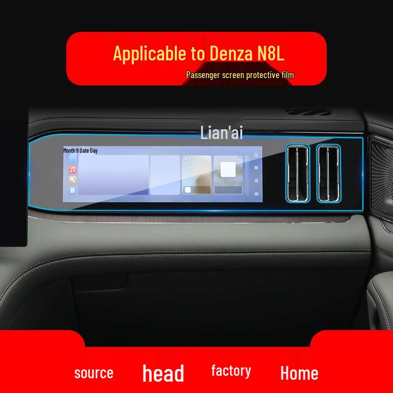 Denza N7/N8 Navigation Gehärteter Bildschirmschutz: Autoinnenzubehör