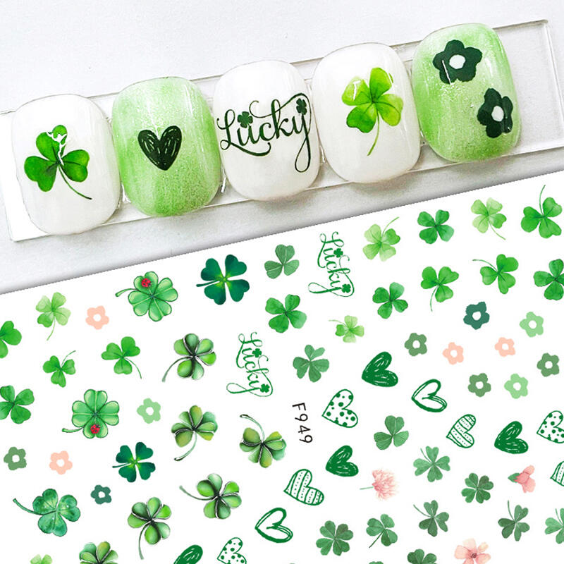 

Clover Gel Nail Sticker Small Design Deco Toenail Manicure