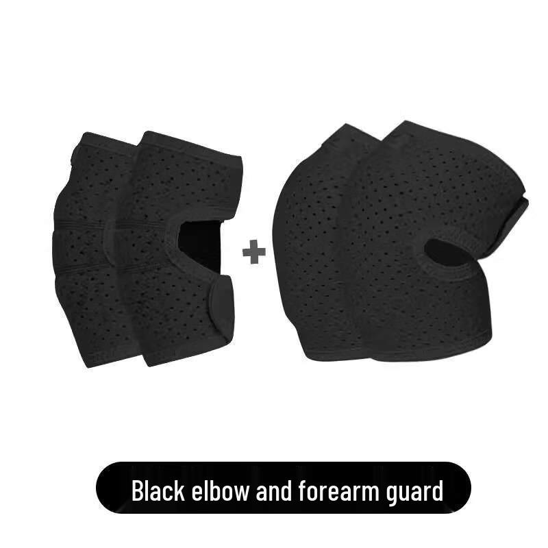 Jun Ding Ying Breathable Adjustable Knee and Elbow Pad Set