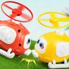 Barnesnurrende treghetsleke Utendørs Fly Helikopter, Perfekt Bursdagsgave til Gutter og Jenter, Jule-Halloween-gave, Helikopterleke,