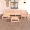 Day and Night - Day and Night Garden Furniture Set 7 Pieces Solid Pine Wood