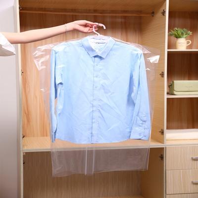 Dustproof Bags for Dry Cleaning Clothes Clothing Hanging Dust Cover Wedding Suit Jacket Storage Bag Transparent Disposable Clothing Covers 100pcs