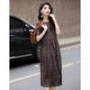 Demana Summer French A-Line T-Shirt Style Faux Two-Piece Dress