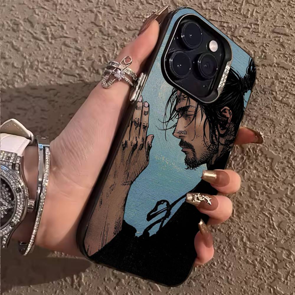 

V-Vagabond Miyamoto Musashi Phone Case For iPhone 17,16,15,14,13,12,11,Pro,MAX,Plus TPU Soft To Skin-friendly Cover iPhone12mini