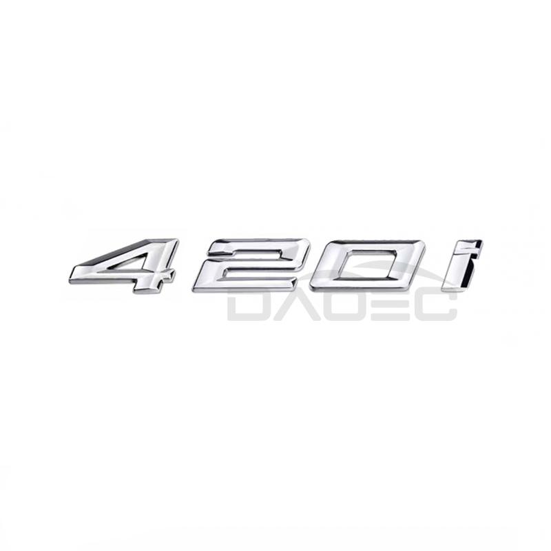 

Car ABS Trunk Letters Logo 420i 428i 425i 430i 435i 440i Badge Emblem Sticker For BMW 4 Series F32 F33 F36 G22 G23 G26