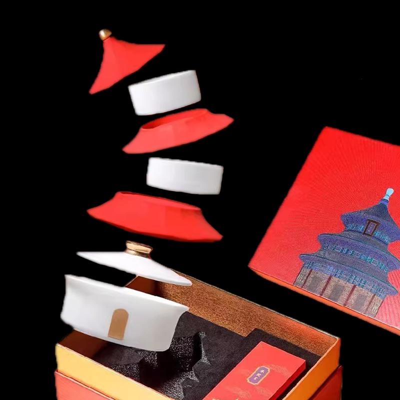 Burenshu Forbidden City Style Tea Set